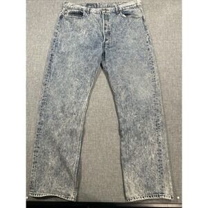 Vintage 1999 Levis 501xx 40x32 Fits 37x30 Jeans Acid Wash Made In USA 90s Denim